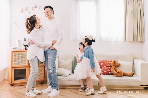 全家福,全家福照,拍全家福,親子寫真,母女寫真